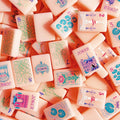 Peach Pink Paris American Mahjong Set