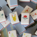 Sea Breeze Blue 4-Layer Acrylic American Mahjong Set – 160 Tiles