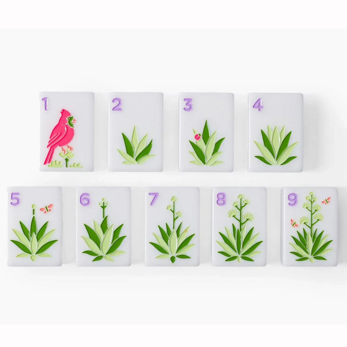 Americana Baseball & Floral American Mahjong Set – view 5