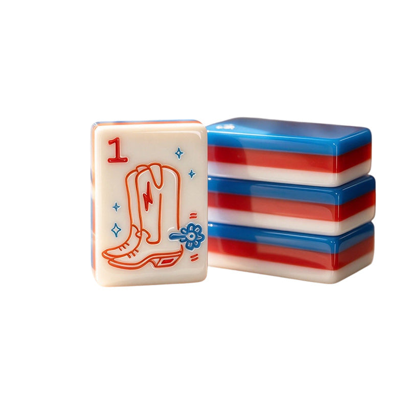 Miss Blue Cowboy American Mahjong