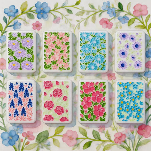 Americana Baseball & Floral American Mahjong Set – view 2
