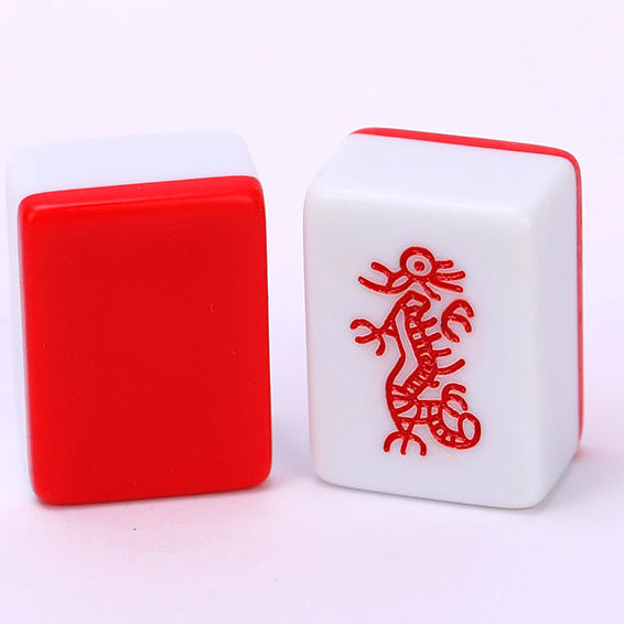 Red Classic Character American Mahjong Set – view 4