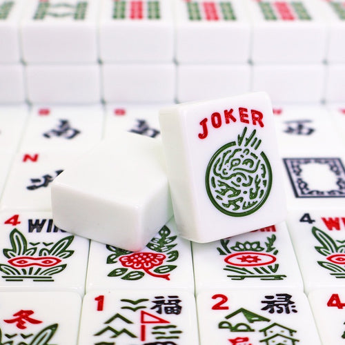 American Mahjong Set in Pink, White, Blue or Green