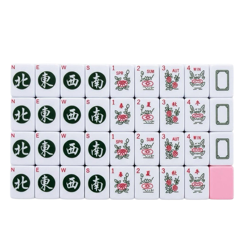 Classic Jester Joker Pink American Mahjong Set