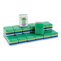 Grass Green 4-Layer Bamboo American Mahjong Set