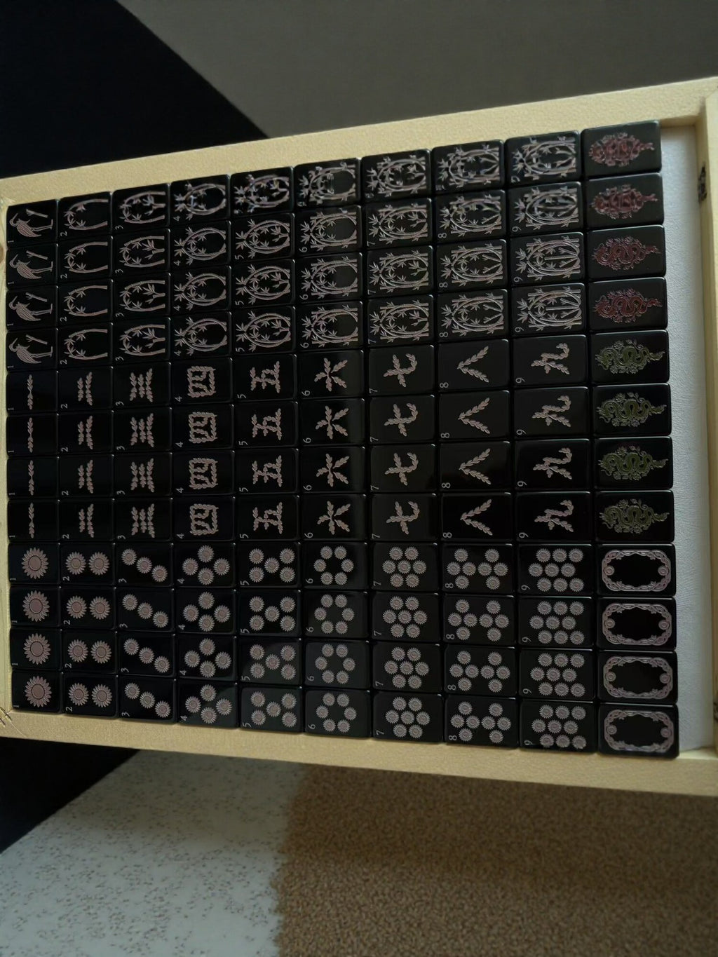 Black Butterfly American Mahjong