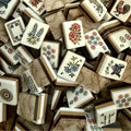 Light Marble Acrylic American Mahjong Set – 160 Tiles