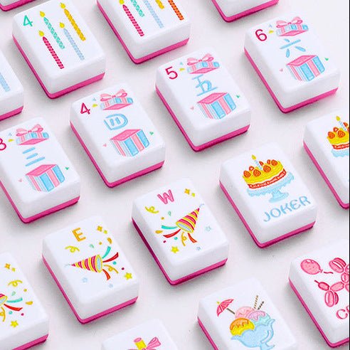Birthday Party Cupcake American Mahjong Set – view 3