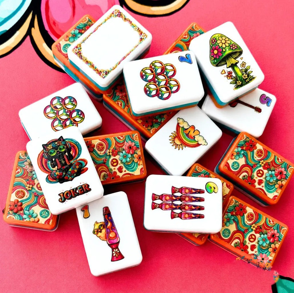 Deep Blue Grizzly American Mahjong