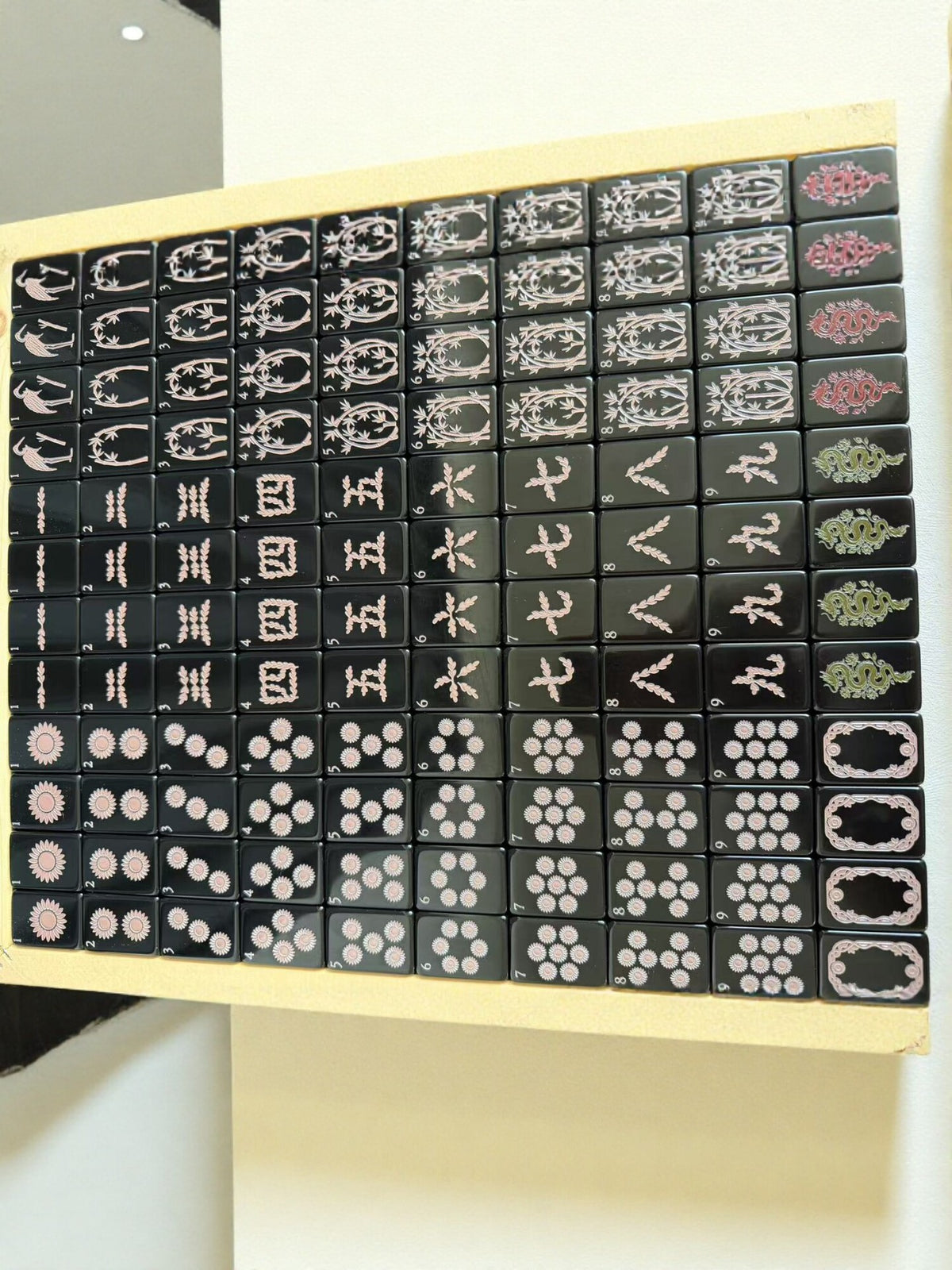 Black Butterfly American Mahjong