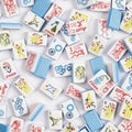 Blue Stripe Bow & Mermaid American Mahjong Set