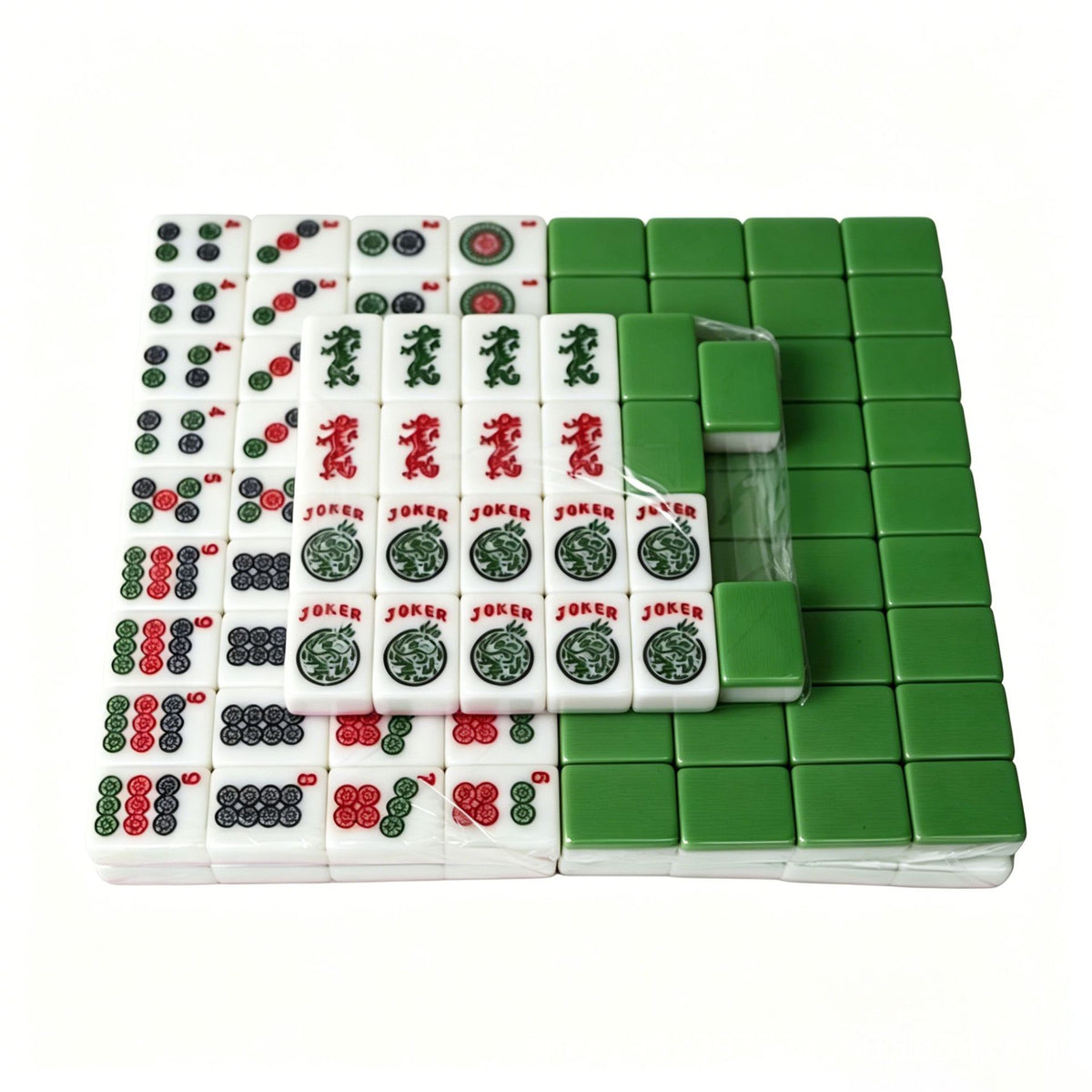 American Mahjong Set in Pink, White, Blue or Green – view 3