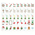Peppermint Candy Christmas American Mahjong Set