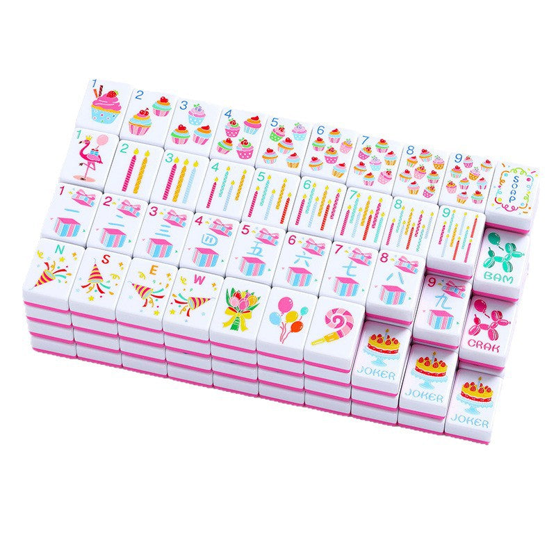 Birthday Party Cupcake American Mahjong Set – view 5
