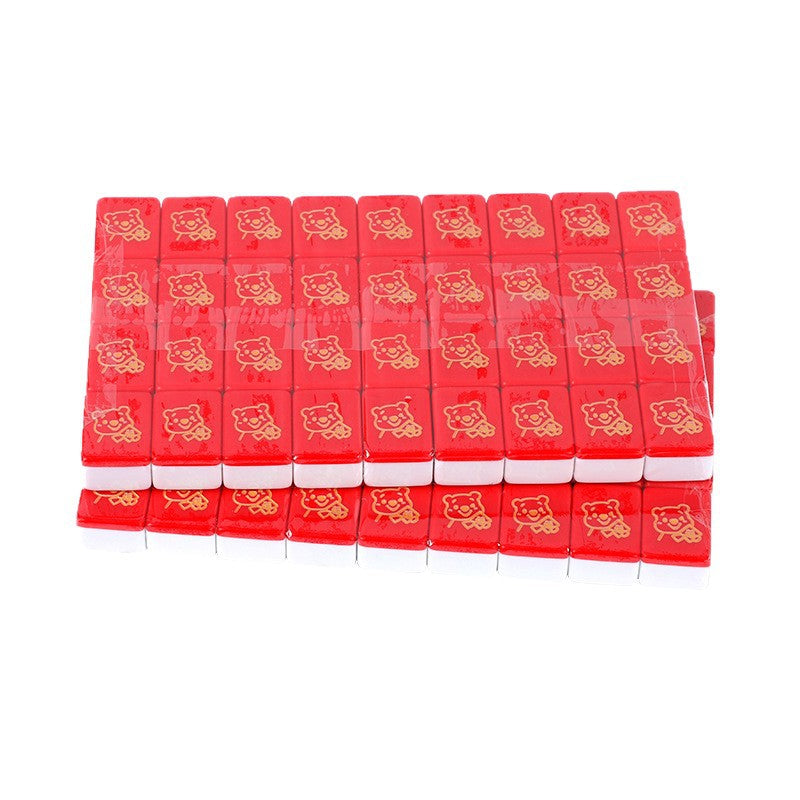 Red Classic Character American Mahjong Set – view 5
