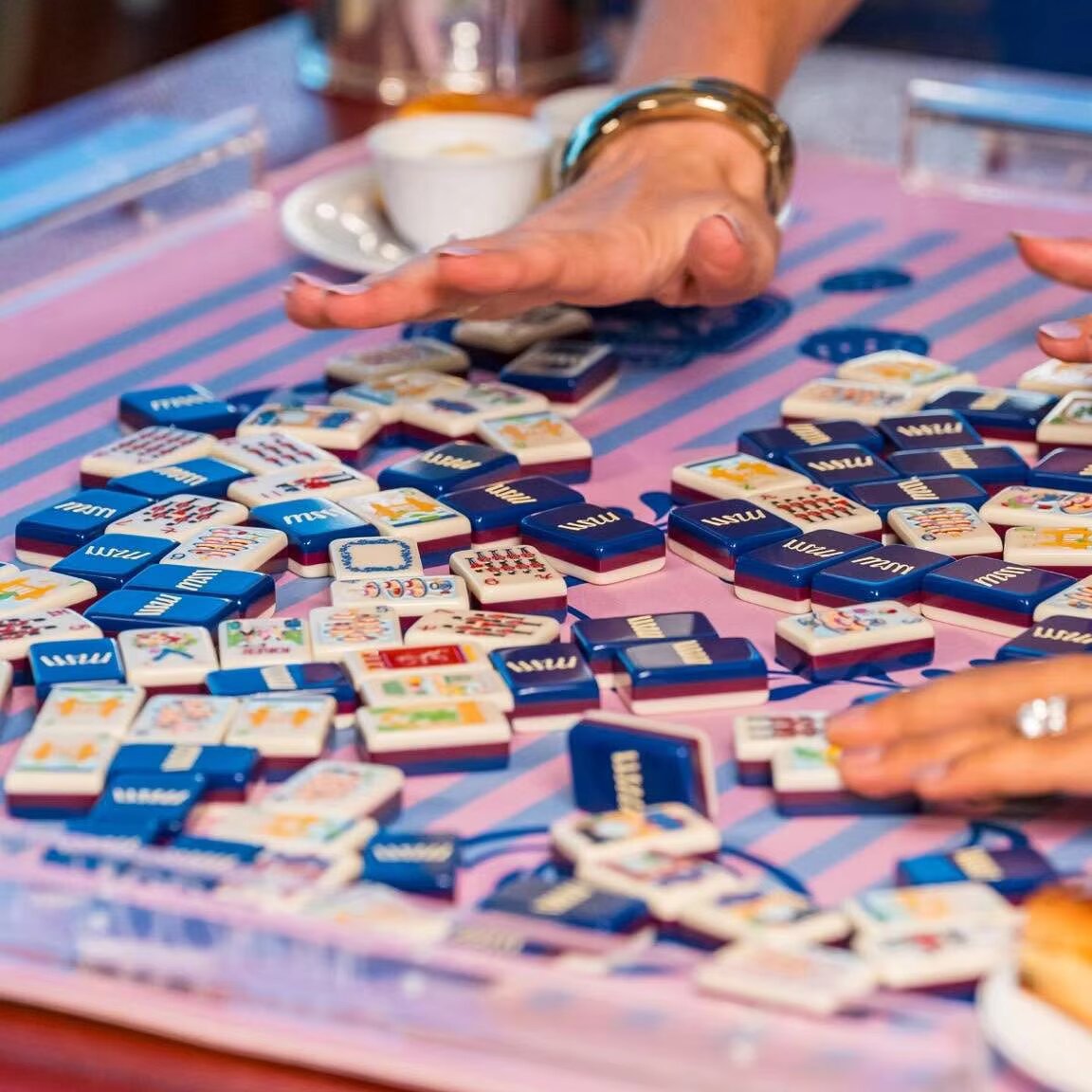 Royal Blue American Mahjong