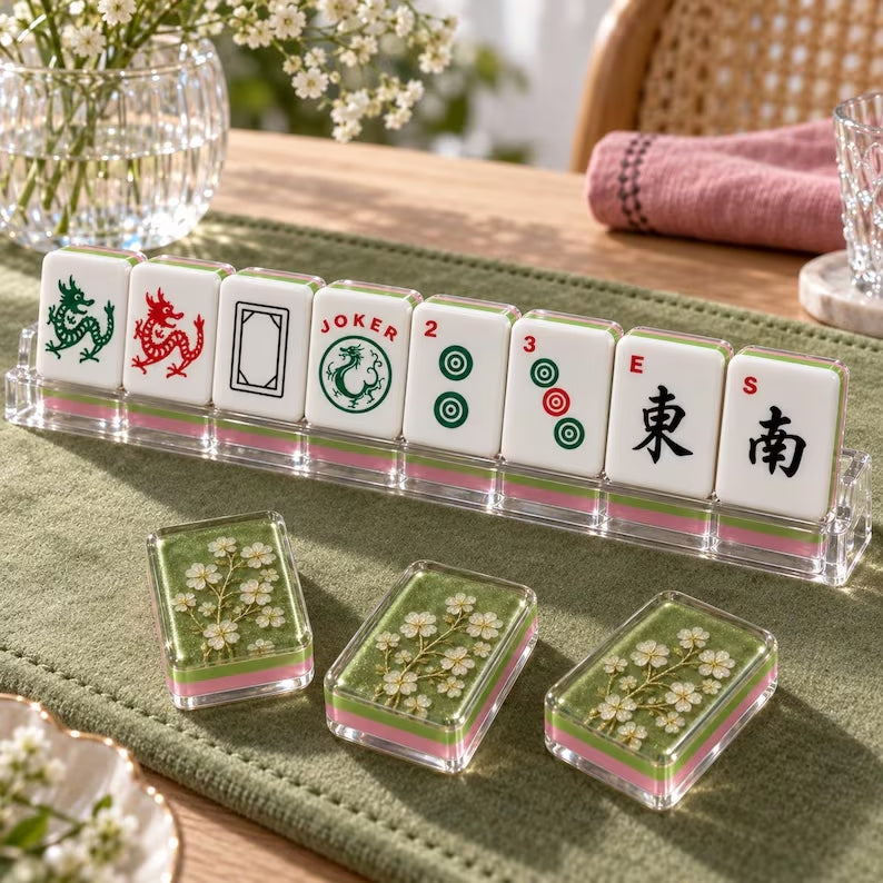 Lucky Four Leaf Clover American Mahjong Set – 160 Tiles – view 9