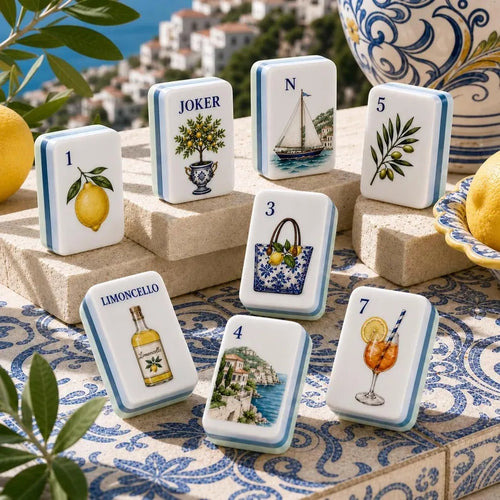 Amalfi Lemon Resort American Mahjong Set