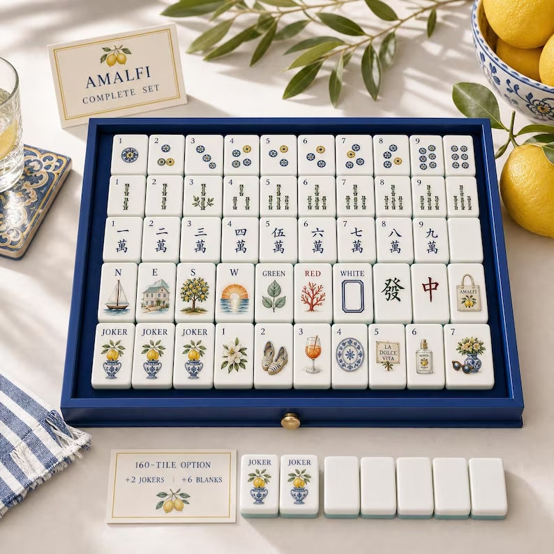 Amalfi Lemon Resort American Mahjong Set – view 3