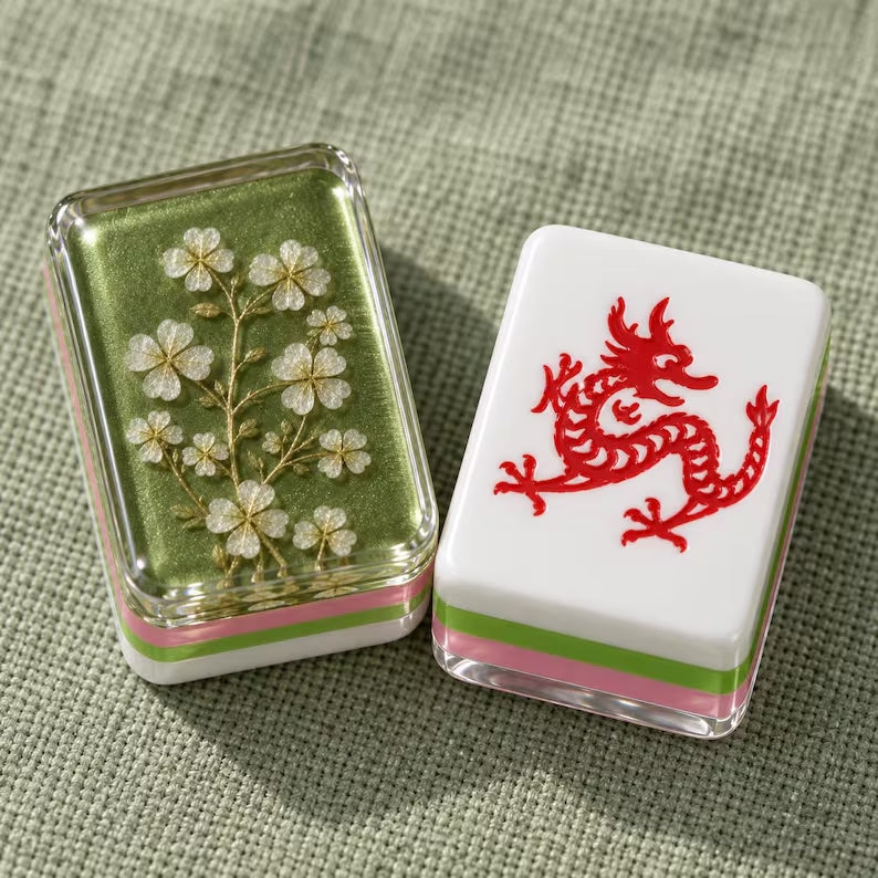 Lucky Four Leaf Clover American Mahjong Set – 160 Tiles – view 7