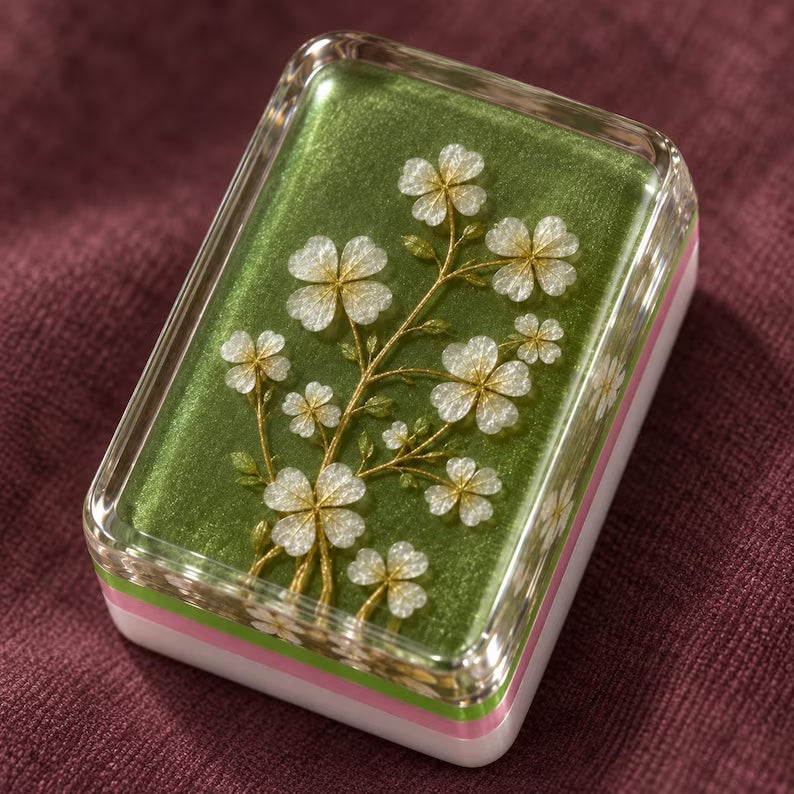 Lucky Four Leaf Clover American Mahjong Set – 160 Tiles – view 4