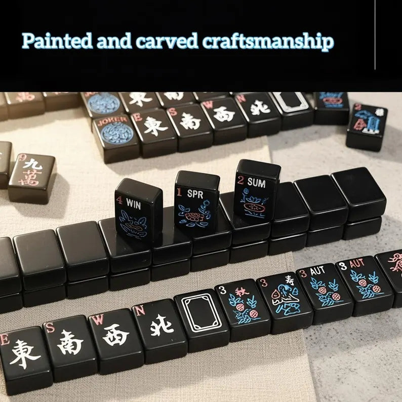 Black American Mahjong Set – view 4