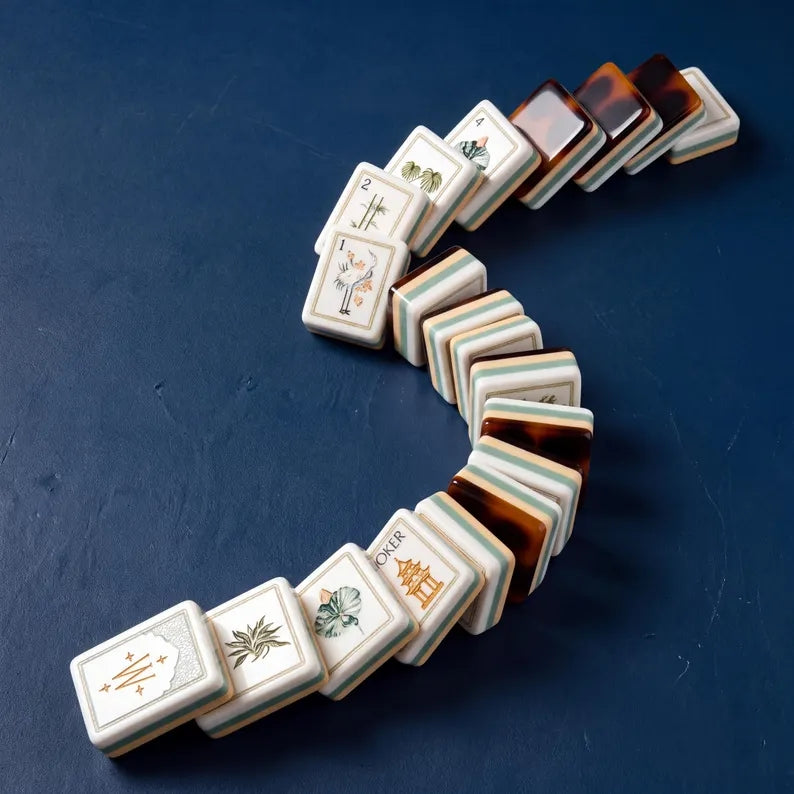 Botanical American Mahjong Tiles Set – view 3