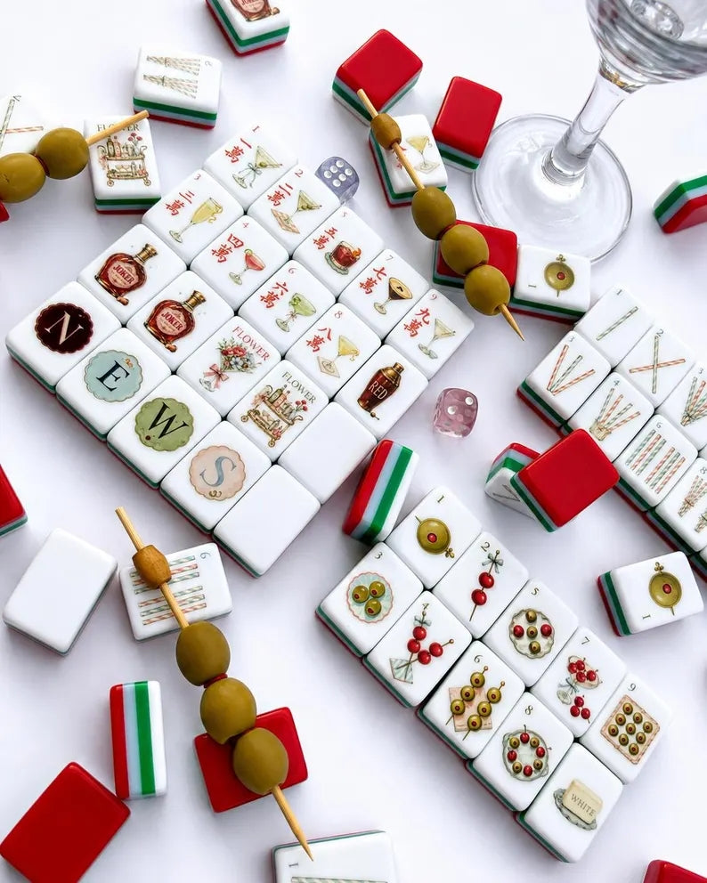 Tiles And Martinis American Mahjong Tile Set – view 3