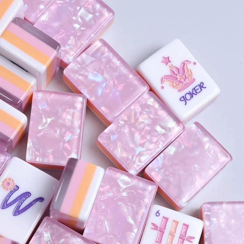 Purple Opal American Mahjong Tiles – view 4
