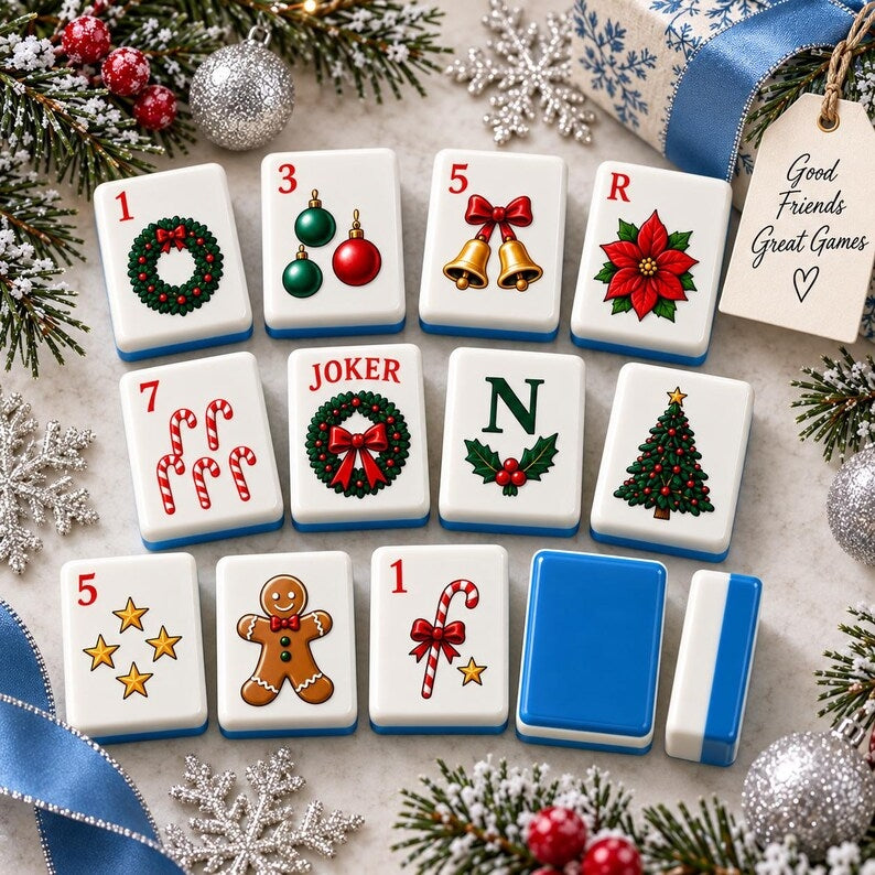 Christmas American Mahjong Set – view 2
