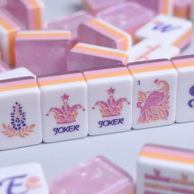 Purple Opal American Mahjong Tiles – view 3