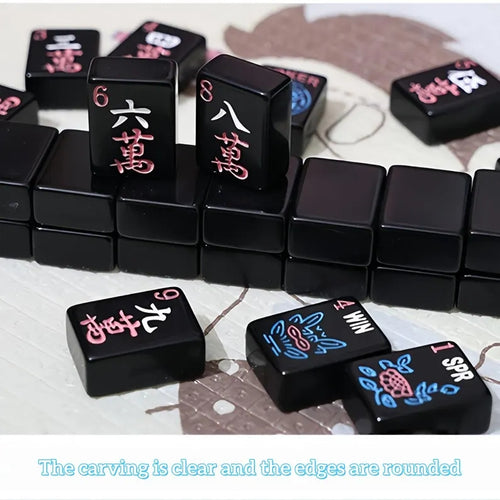 Black American Mahjong Set – view 2