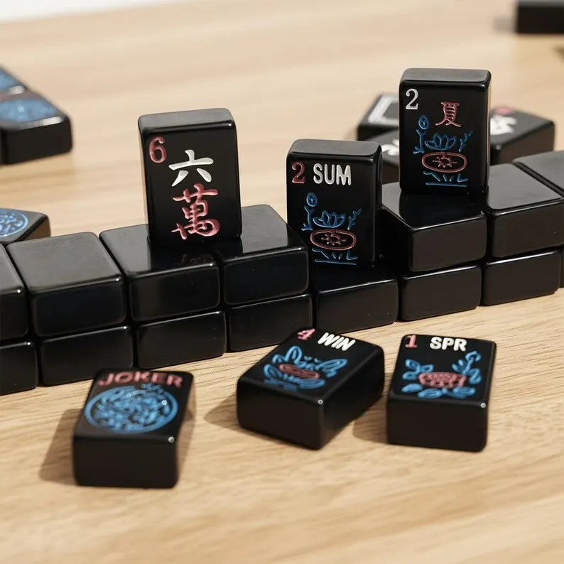 Black American Mahjong Set – view 3
