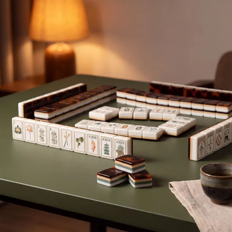 Botanical American Mahjong Tiles Set – view 4