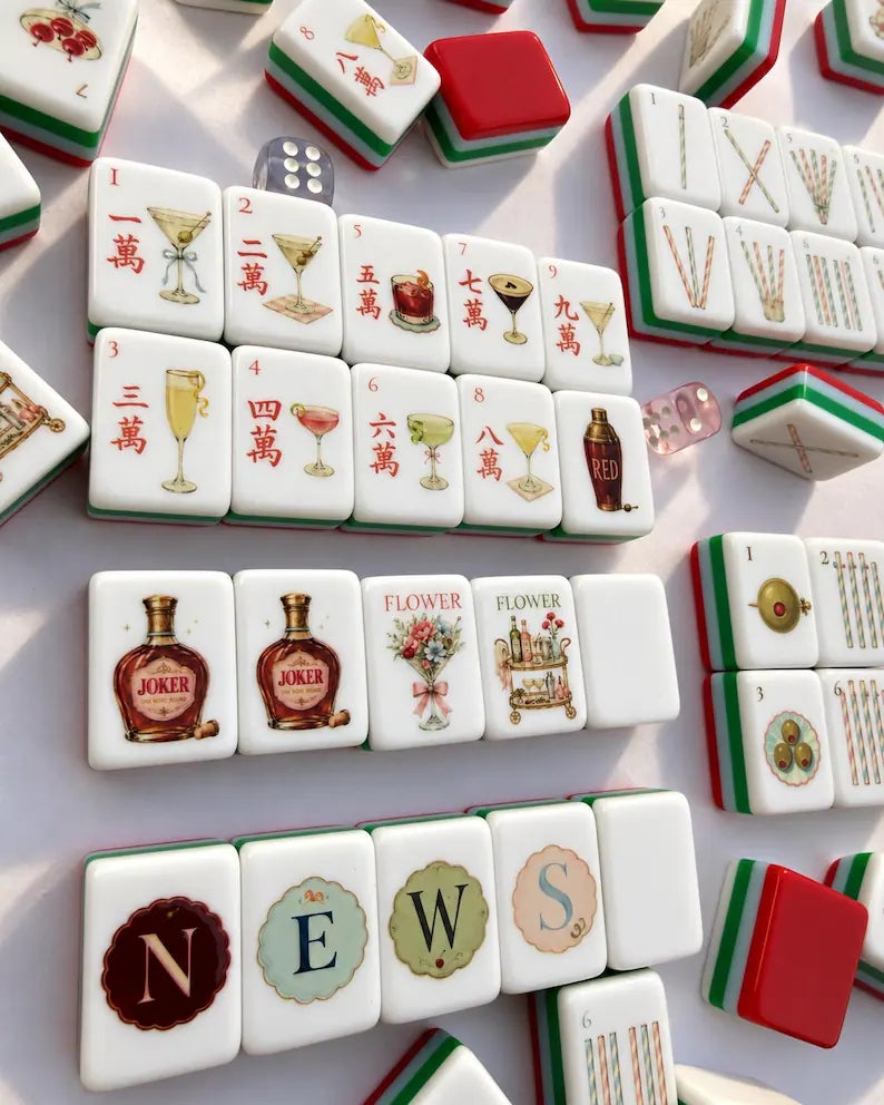Tiles And Martinis American Mahjong Tile Set – view 7