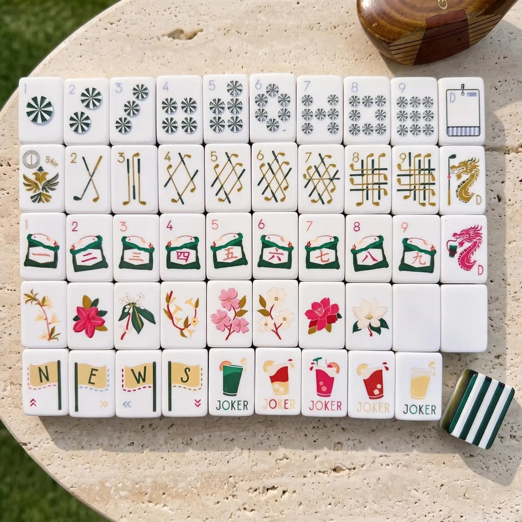 Golf Country Club American Mahjong Set, 160 Tiles – view 5