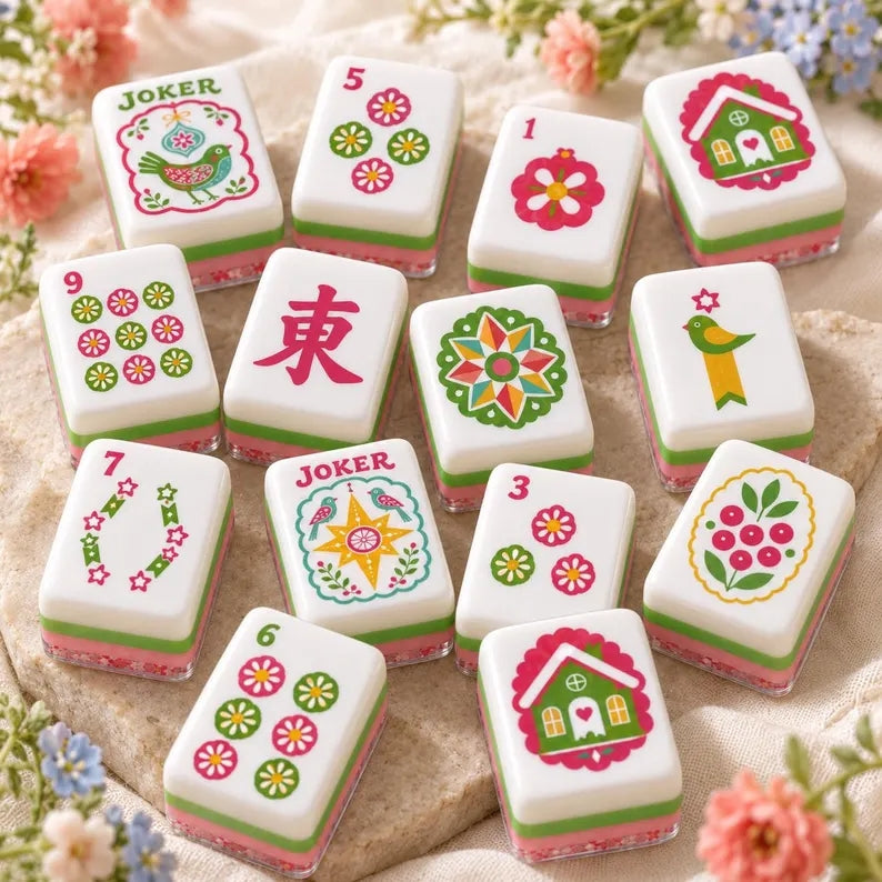 Leopard Print American Mahjong Set – 160 Tiles – view 5
