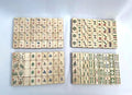 Antique Bamboo and Bone Mahjong set