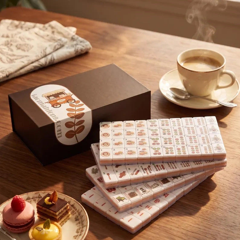 Cozy Afternoon American Mahjong Set – 160 Tiles