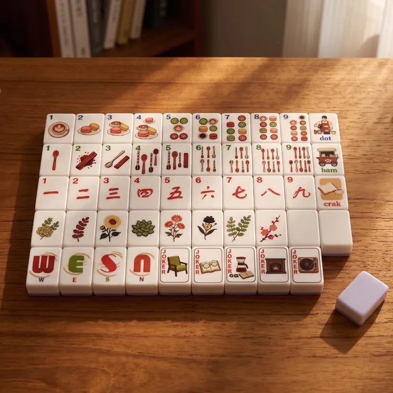 Cozy Afternoon American Mahjong Set – 160 Tiles – view 2
