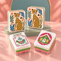 Leopard Print American Mahjong Set – 160 Tiles