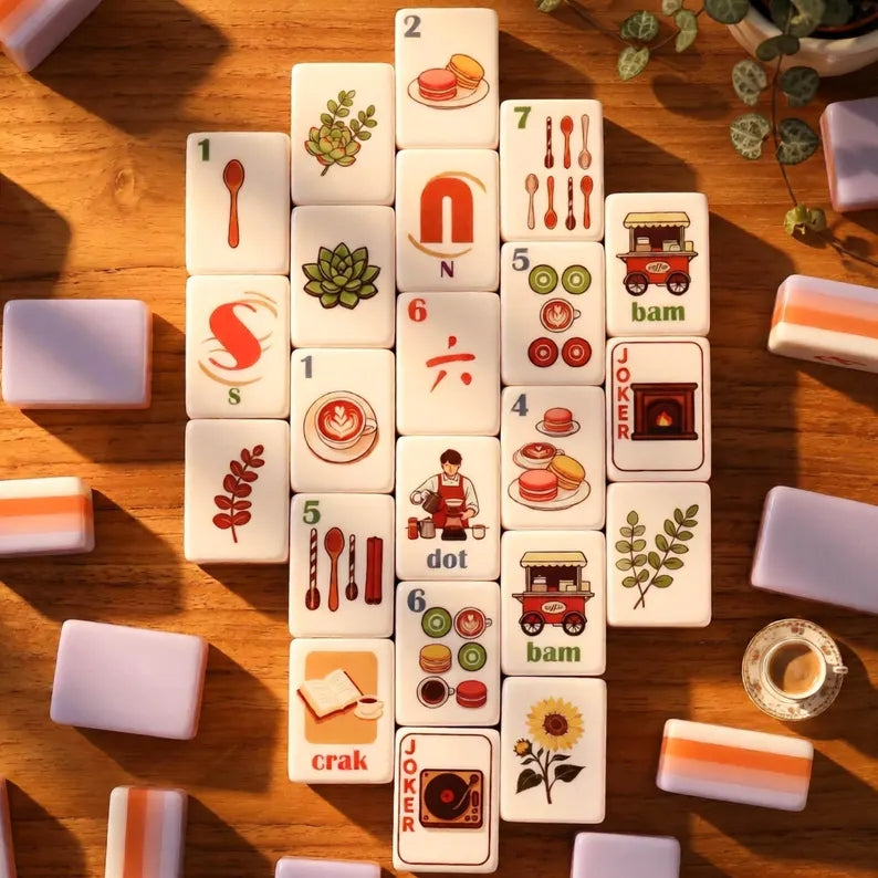 Cozy Afternoon American Mahjong Set – 160 Tiles – view 4