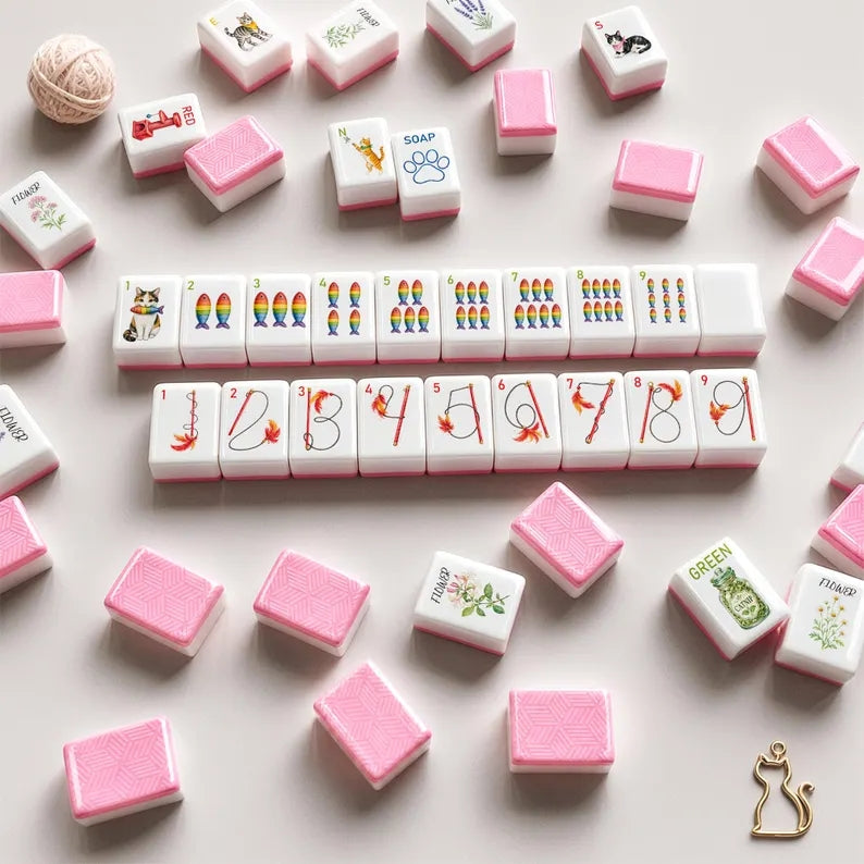 Pet Cat American Mahjong Set – 154 Tiles – view 7