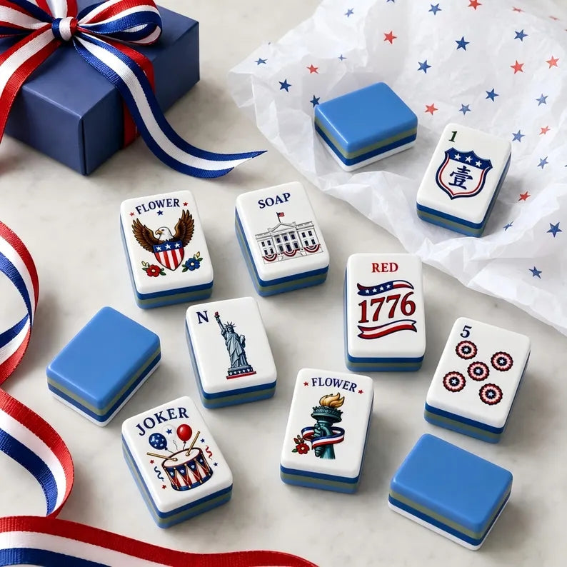 US Independence Day American Mahjong Set – view 2