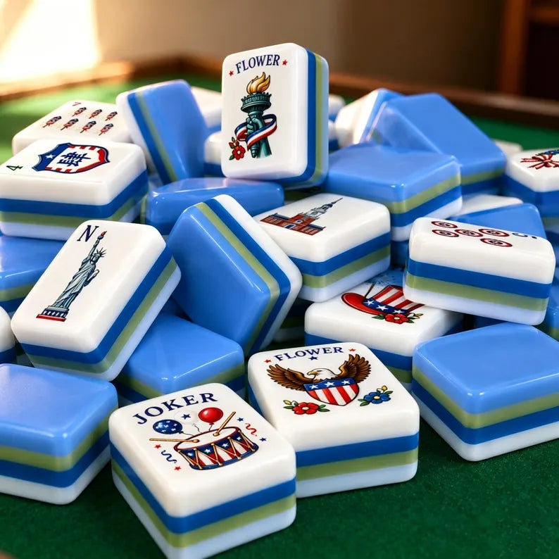 US Independence Day American Mahjong Set – view 3