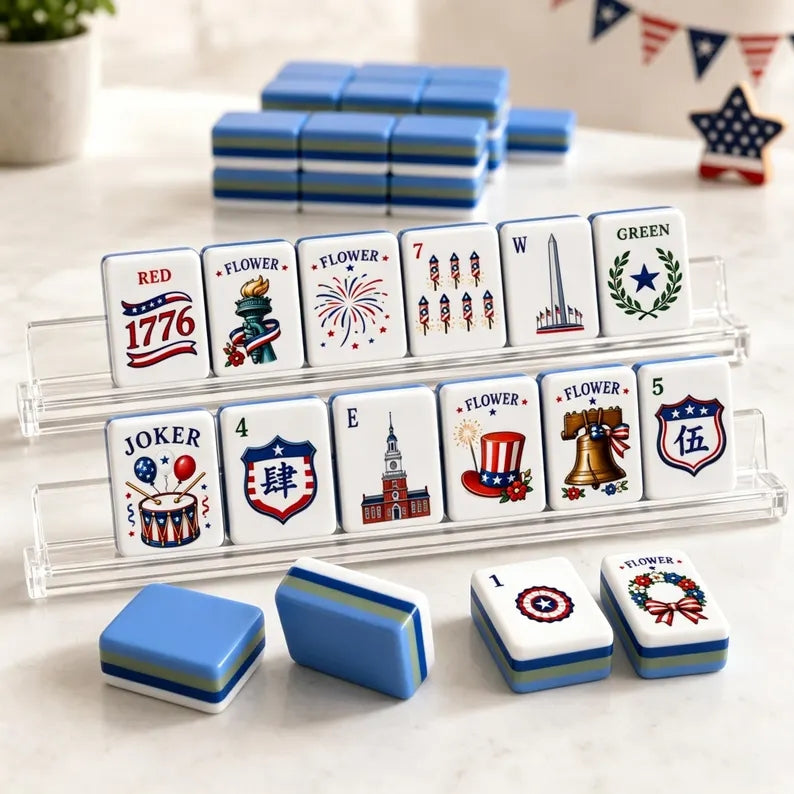 US Independence Day American Mahjong Set – view 6