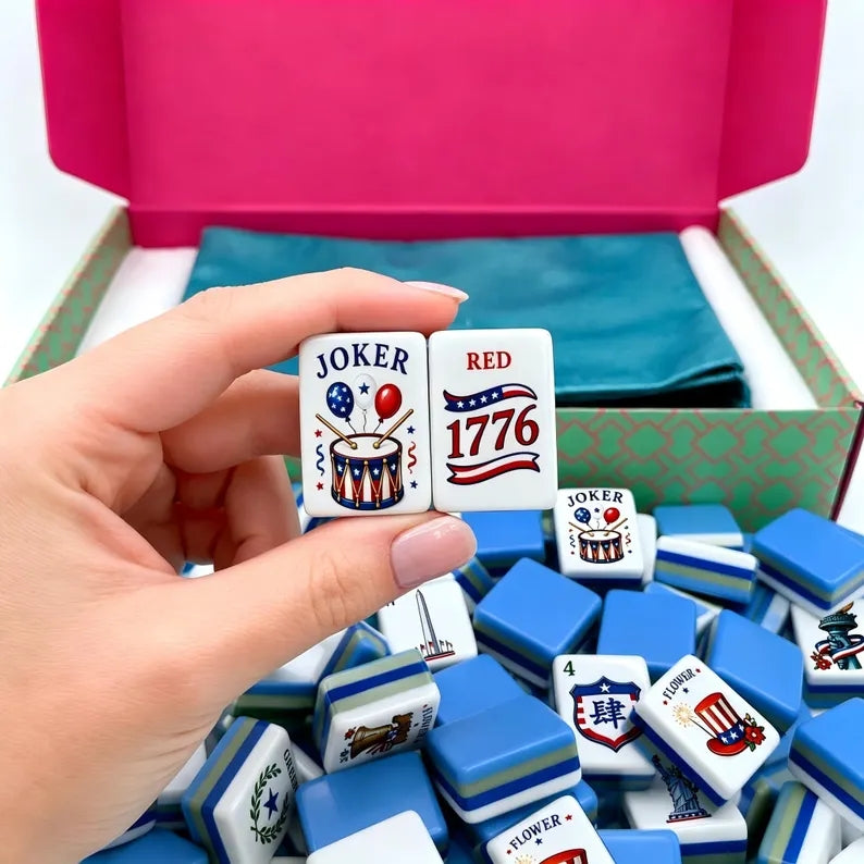 US Independence Day American Mahjong Set – view 5
