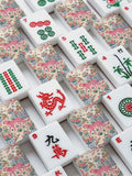 Pink Leopard American Mahjong Set – 166 Tiles