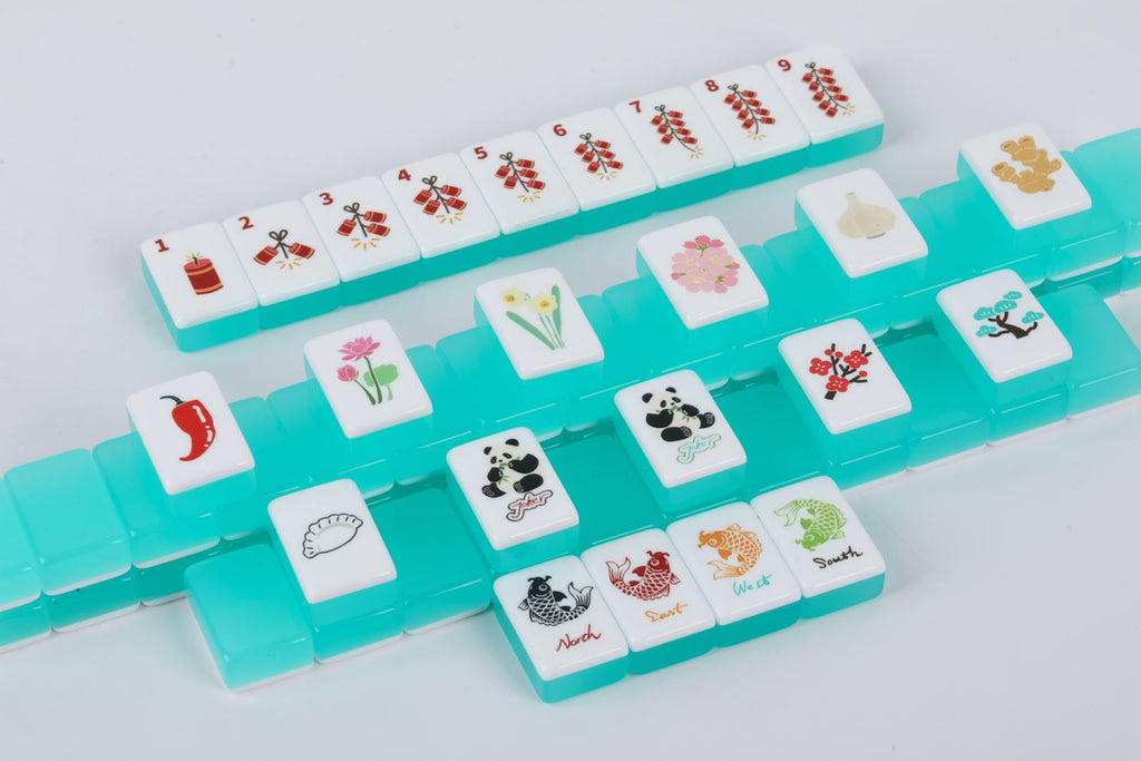 Giant Panda Themed American Mahjong